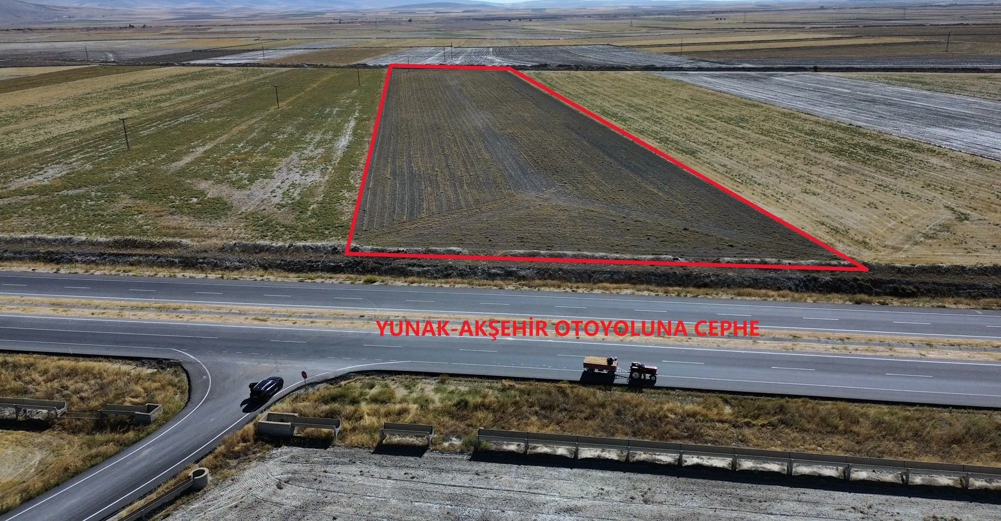 KONYA TUZLUKÇU PAZARKAYA OTOBANA CEPHE 37.646 M2 SATILIK ARAZİ